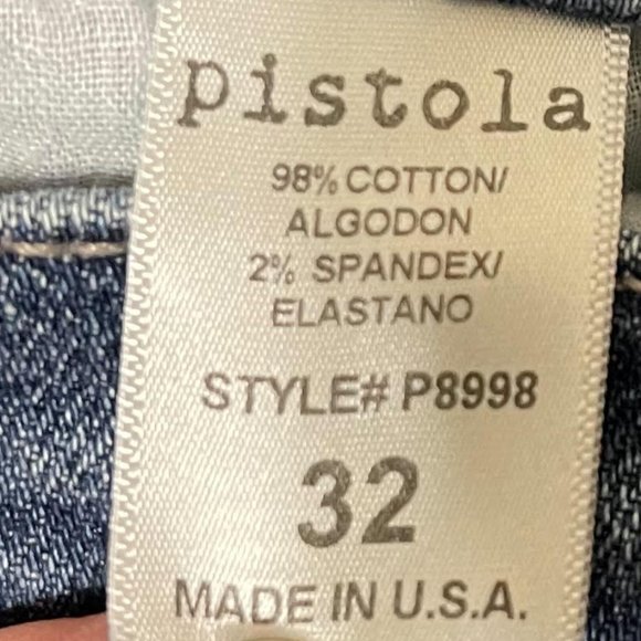 Pistola Size 32 Bree Boyfriend Distressed Jeans - Picture 5 of 8